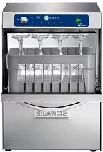 Машина стаканомоечная фронтальная SILANOS S 021 DIigit/DS G35-20 с дозаторами и помпой