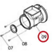 Корпус мясорубки SIRMAN LF2035826