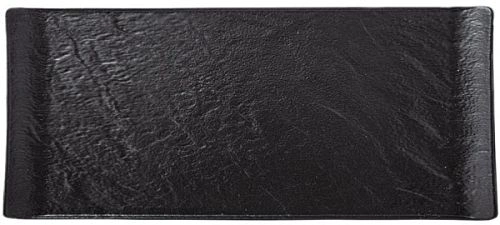 Блюдо прямоугольное WILMAX Slatestone WL-661101/A фарфор, L=15, B=8 см, черный