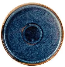 Блюдце KUNSTWERK ZA0128-4.75-a фарфор, D=120, H=18мм, голуб.