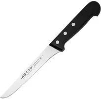 Нож для мяса ARCOS 282604 сталь нерж., полиоксиметилен, L=285/160, B=20мм, черный, металлич.