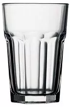 Стакан хайбол PASABAHCE Касабланка Ви Блок 52709V стекло, 415 мл, D=8,7, H=13 см, прозрачный