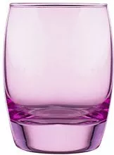 Стакан олд фэшн PASABAHCE Энджой 420064 стекло, 350 мл, D=7, H=10 см, розовый