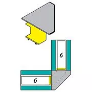 Элемент соединительныйTECFRIGO ISOLA угол90 J SIST