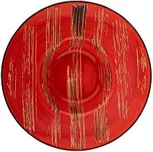 Тарелка глубокая WILMAX Scratch WL-668222/A фарфор, 800 мл, D=20 см, красный