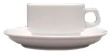 Блюдце LUBIANA Кашуб-хел 604 фарфор, D=135, H=15мм, белый