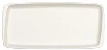 Блюдо прямоугольное BONNA Уайт MOV35DT фарфор, L=34, B=16 см, белый