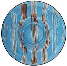 Тарелка глубокая WILMAX Scratch WL-668622/A фарфор, D=20 см, голубой