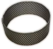 Форма для выпечки кольцо ТИТОВ 190-210мм h=30-40мм мелкоперфорированная