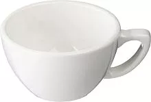 Чашка кофейная DOPPIO Пур-Амор C9300623 фарфор, 200 мл, D=9,7, H=6 см, белый