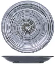 Блюдце Борисовская Керамика ПИН00011605 керамика, D=15см, серый