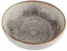 Салатник PORLAND Stoneware Iris 36DC09 фарфор, D=10, H=3,5 см, темно-коричневый