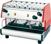 Кофемашина рожковая LA PAVONI CAFE2M 2 низкие группы, красный