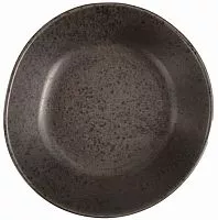 Салатник PORLAND Stoneware Ironstone 17DC23 фарфор, D=23, H=4,9 см, черный