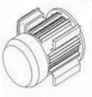 Двигатель KT 1.1KW 400V KT210088