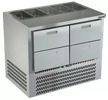 Стол холодильный ТЕХНО-ТТ СПН/С-124/04-1007 для салатов