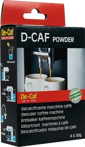 Средство для декальцинации кофемашин AXOR D-caf powdwr 4 шт