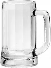 Кружка для пива OCEAN Munich 1P00840L стекло, 355 мл, D=11,7, H=14,1 см, прозрачный