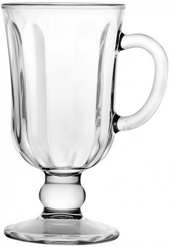 Бокал для айриш кофе OSZ 10с1561 стекло, 200 мл, D=7,8, H=14,5 см, прозрачный