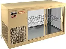 Настольная холодильная витрина HICOLD VRL 900 L Beige