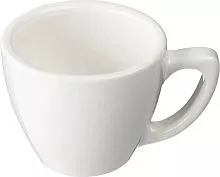 Чашка кофейная DOPPIO Пур-Амор C9300617 фарфор, 80 мл, D=6,6, H=5,5 см, белый
