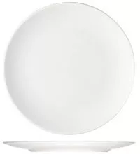 Тарелка мелкая BAUSCHER Опшенс 71 1232, фарфор, D=32, H=2см, белый