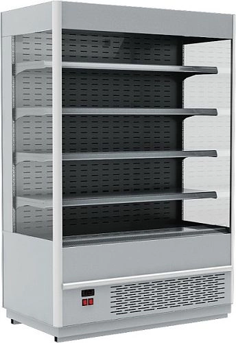 Витрина холодильная CARBOMA FС 20-07 VM 1,3-2 (Cube 1930/710 ВХСп-1,3) RAL9006-9005