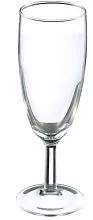 Бокал для шампанского OSZ Патио 12C1635 стекло, 170мл, D=5,5, H=16,9 см, прозрачный