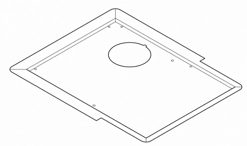 Крышка корпуса кофеварки CKX 77235020