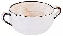 Чашка бульонная KUNSTWERK Пастораль P6136515-S-SH113 фарфор, 270мл, D=105, H=50мм, оранжев.