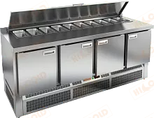 Стол холодильный для салатов HICOLD SLE1-1111GN (1/3) О без крышки
