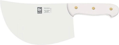 Нож для рубки ICEL 37200.4010000.230 нерж.сталь, пластик, 1010 гр,белый
