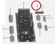 Разъем на десять штырьков RATIONAL 3040.0261