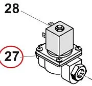 Соленоид 1 SILANOS TR0094