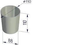 Форма ром баба (110х88х110мм)