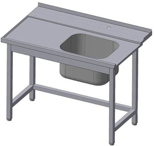 Стол для грязной посуды ITERMA СБ-251/1276мл COM