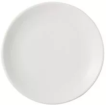 Тарелка плоская без рима PORLAND Lebon 04A+P001461 фарфор 20 см, белый