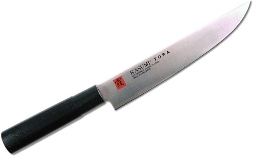 Нож кухонный слайсер KASUMI Tora 36843 нерж.сталь, черное дерево, L=20 см