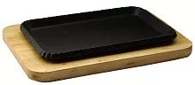 Подставка деревянная для сковороды 260х170мм[DSU-S-26cm]