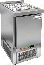 Стол холодильный для салатов HICOLD SLE3-1GN С КРЫШКОЙ