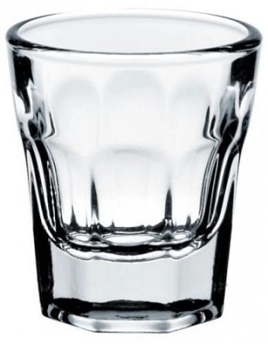 Стопка PASABAHCE Касабланка 52734 стекло. 30 мл, D=54,5, H=5,5 см, прозрачный