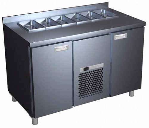 Стол холодильный для салатов CARBOMA T70 M2sal-1 0430-1 (SL 2GN)