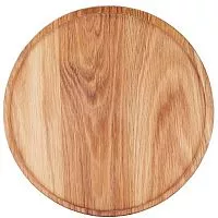 Доска для подачи PPWOOD Q118O-06N дуб, D=30см, деревян