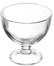 Креманка OSZ Мальва 12с1571 стекло, 300мл, D=10,4, H=10,3 см, прозрачный
