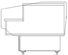 Боковина CARBOMA GС120 N RAL0011