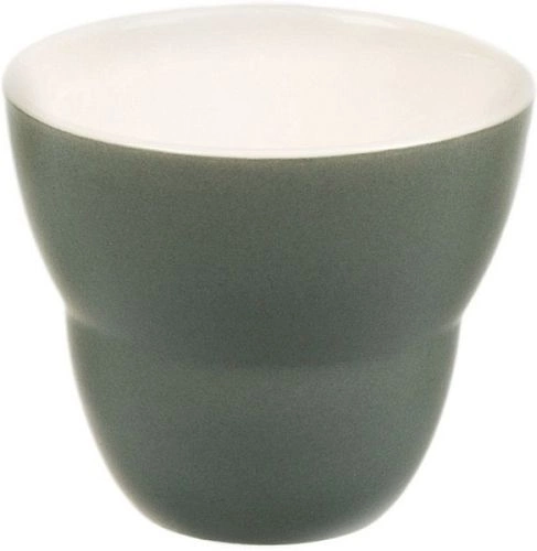 Чашка кофейная P.L. Proff Cuisine Бариста 81223314 фарфор, 250 мл, D=9, H=8 см, темно-зеленый