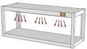 Полка тепловая ROBOLABS ПСПК1Д-140/35-В4