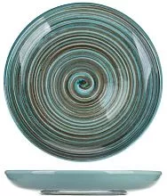 Тарелка мелкая Борисовская Керамика Скандинавия СНД00009611 керамика, D=18, H=3см, голуб.