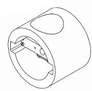 Барабан (одинарный, диаметр формы 90 мм) ИПКС-123Гм-1/90