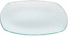 Тарелка квадратная с округлыми краями «Corone Aqua» 270 мм кт0126